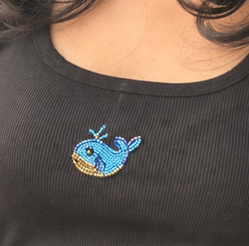 Blue Whale tank top - model 2
