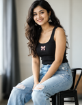 Pink Bow tank top - model 1