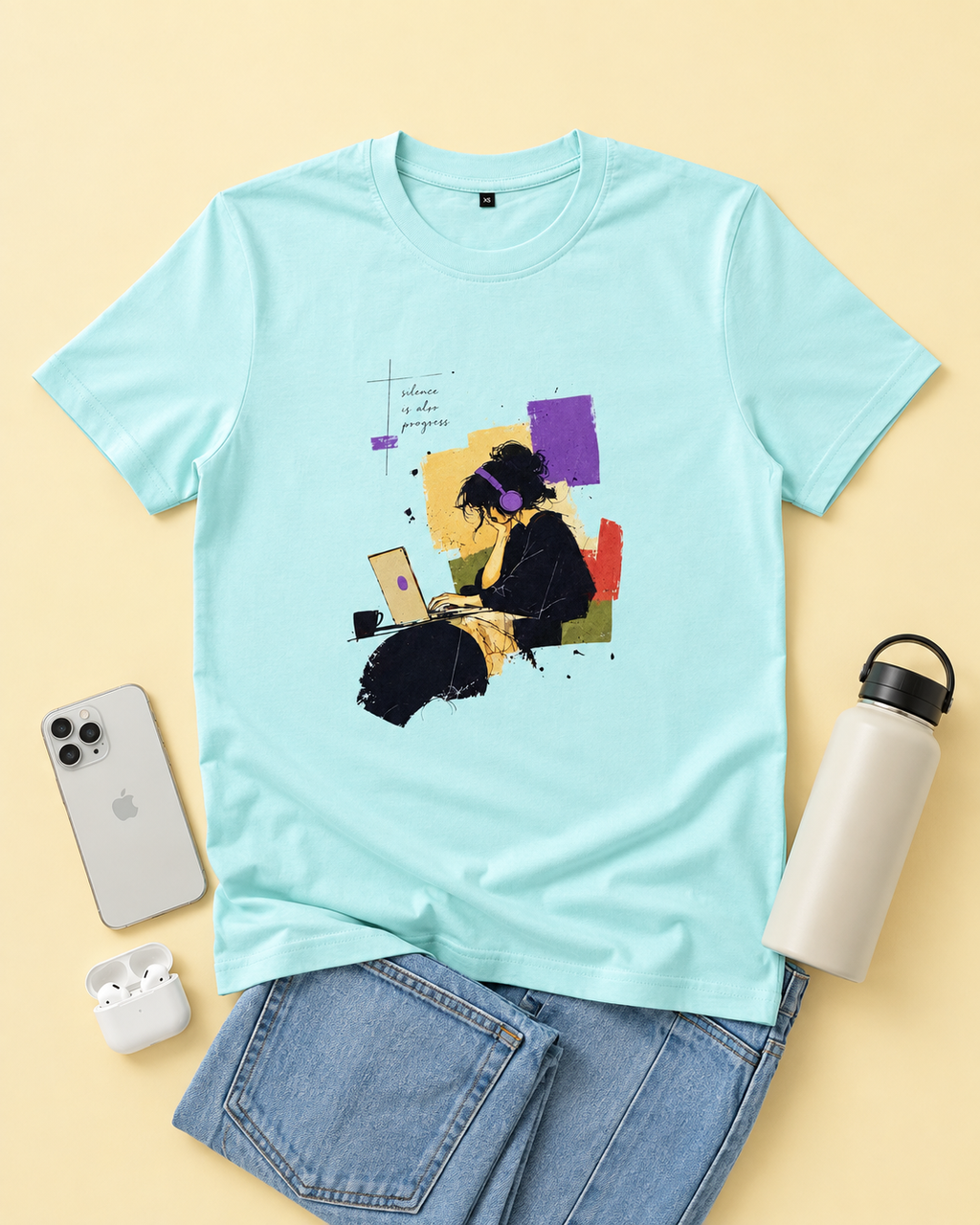 Silent Girl - Unisex Regular T-Shirt