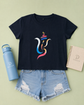 Bappa - Women Crop Tees