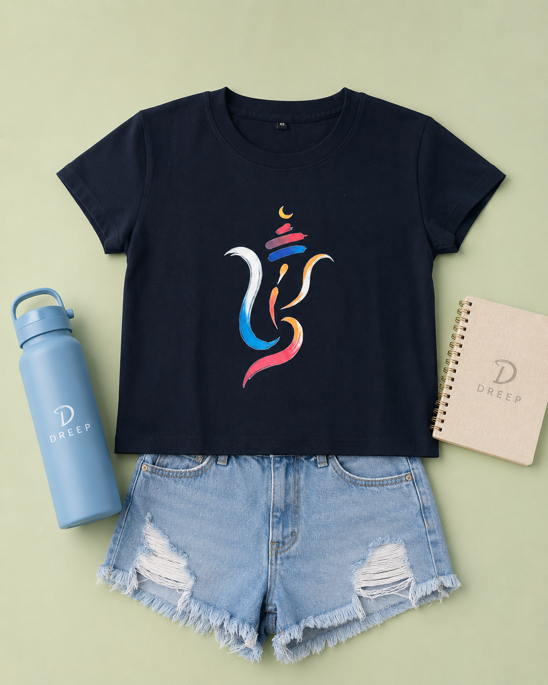 Bappa - Women Crop Tees