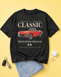 Classic Mustang Red Car - Unisex Oversize T-shirt