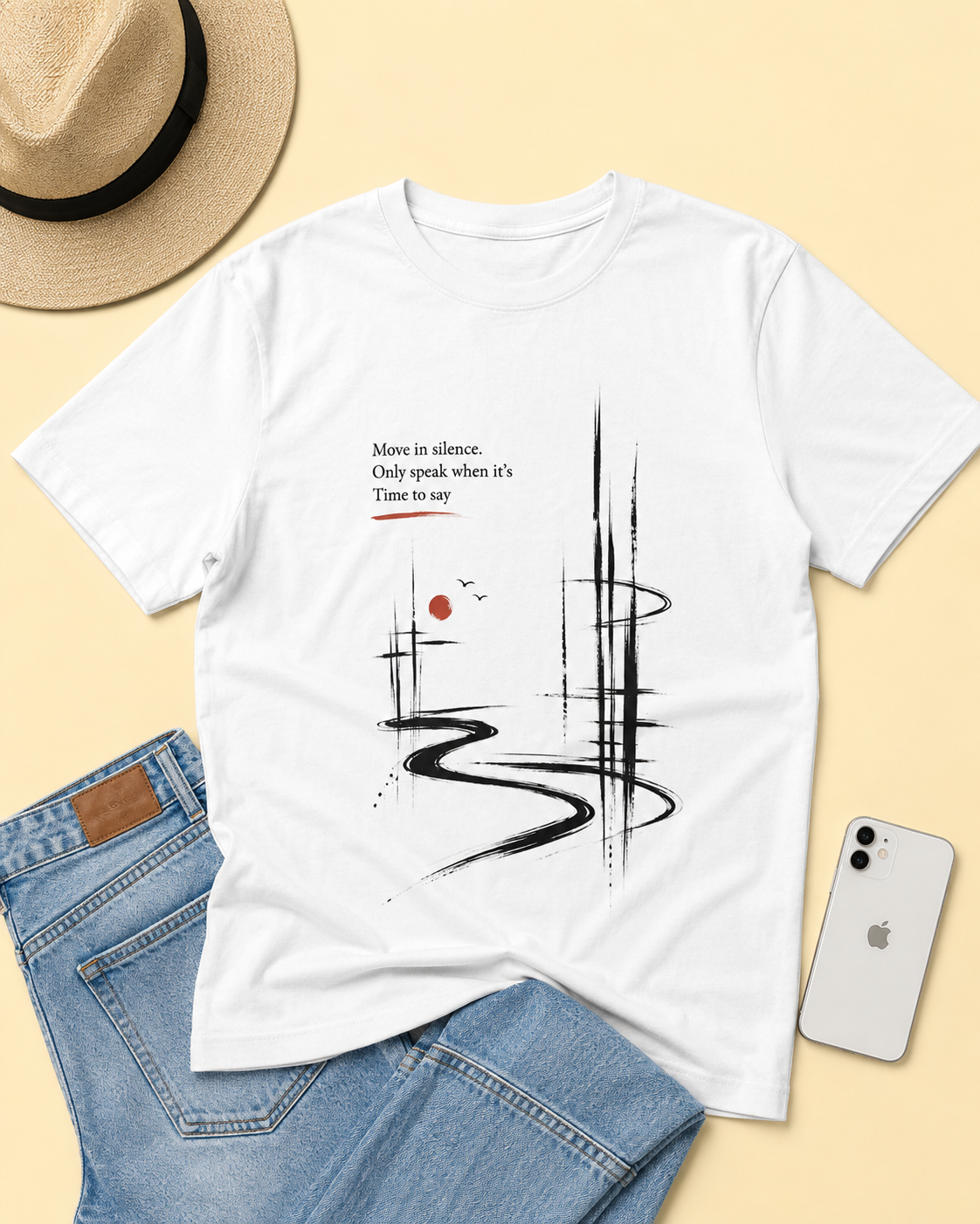Move in Silence - Unisex Regular T-Shirt