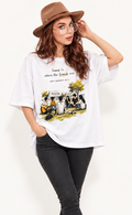 Friendship oversized t-shirt - model