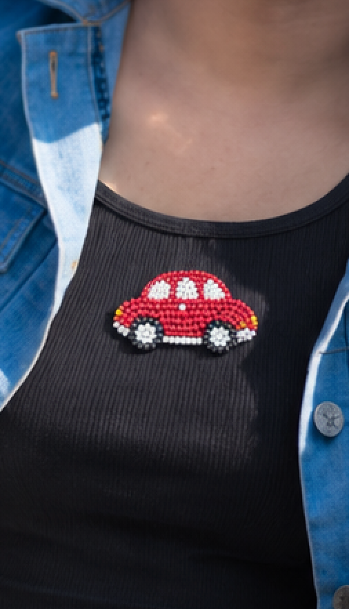 Mini Red Car tank top - model 3