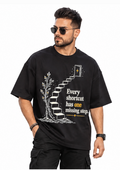 Missing Step oversized t-shirt - model