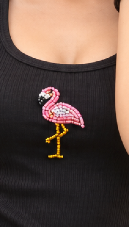 Pink Stork tank top - model 2