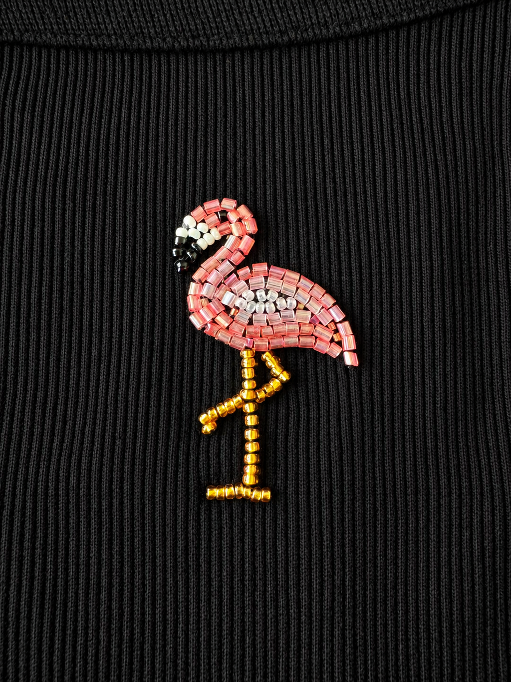 Pink Stork tank top - flat lay