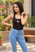 Pink Stork tank top - model 1