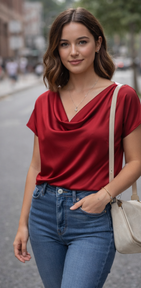 Wine red top