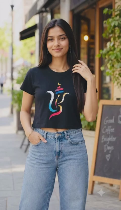 Bappa crop tee - video