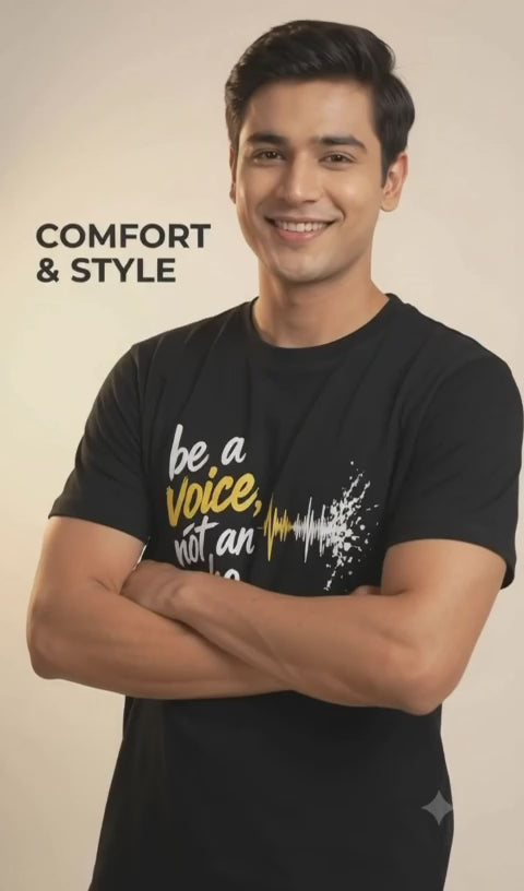 Be a Voice regular t-shirt - video