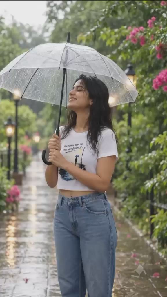 Monsoon crop tee - video